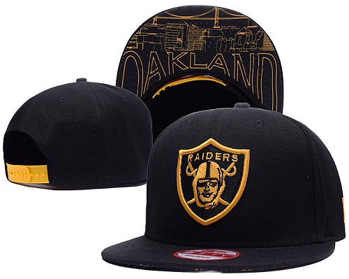 NFL Oakland Raiders Stitched Snapback Hats 025